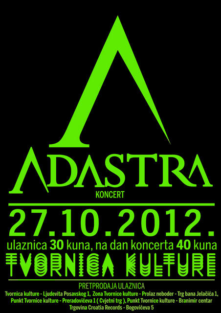 Adastra u Tvornici kulture